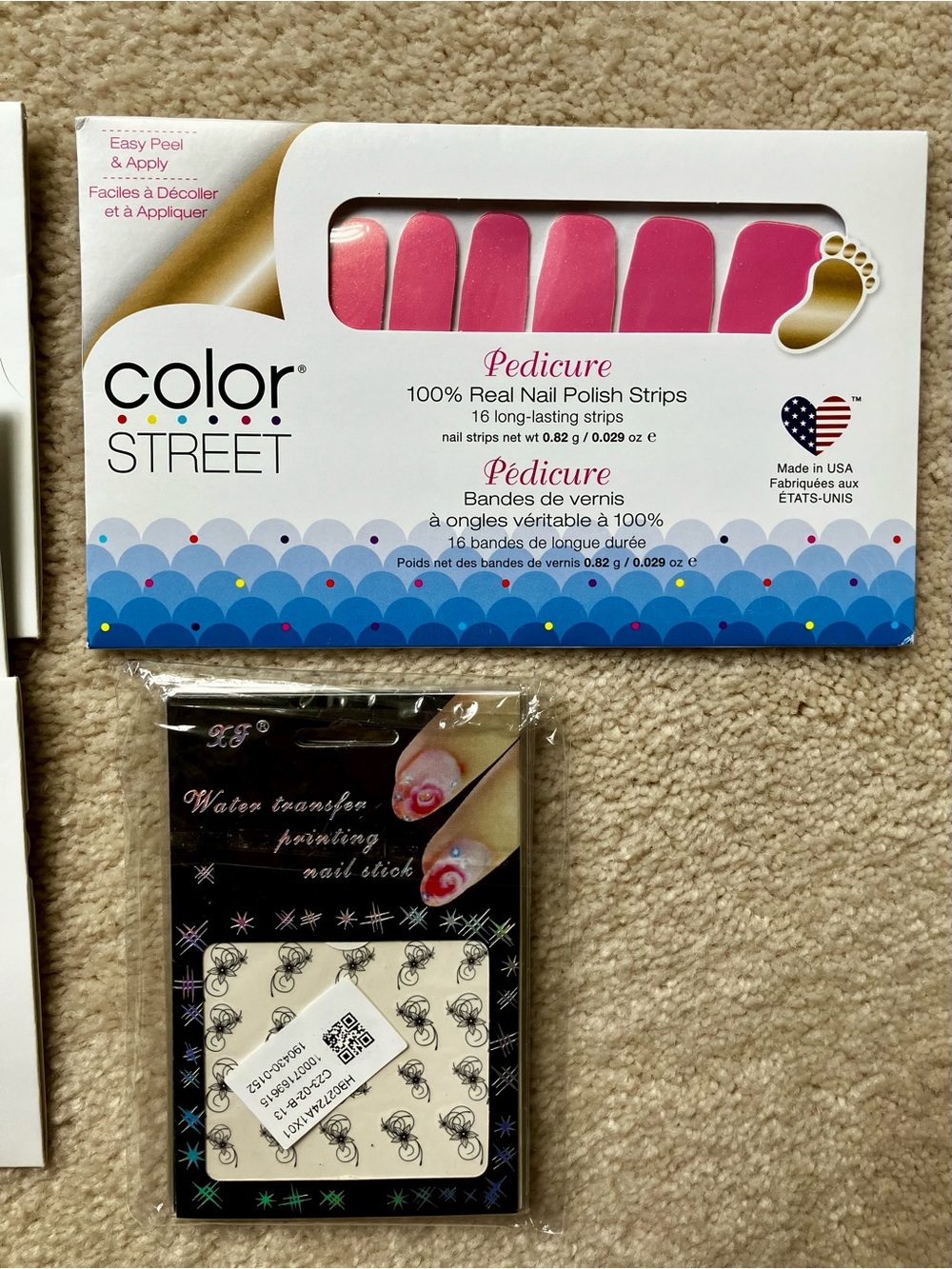 Color Street Lot of Mani, Pedi & Water Transfer Stickers - Picture 3 of 6